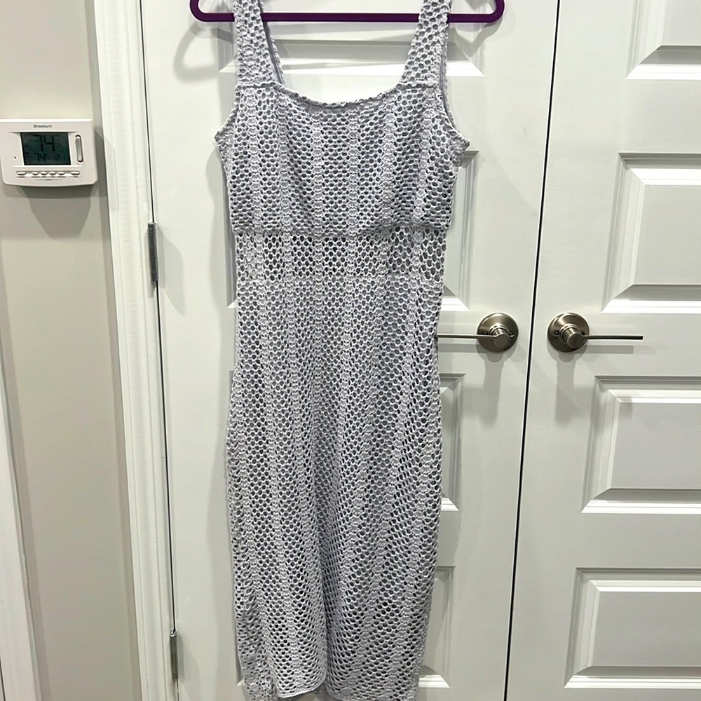 Lucyparis powder blue knit dress, size small
